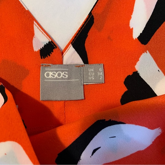 Abstract print cami - ASOS size 2 - Picture 7 of 8